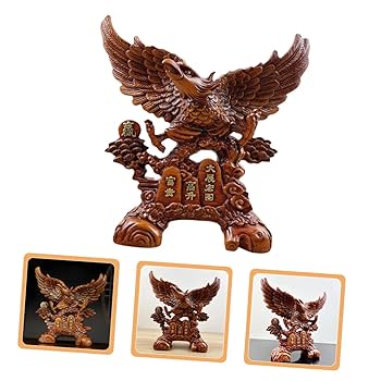 Amazon.co.jp: jojofuny 雄鷹の彫刻 卓上デコレーション 家や