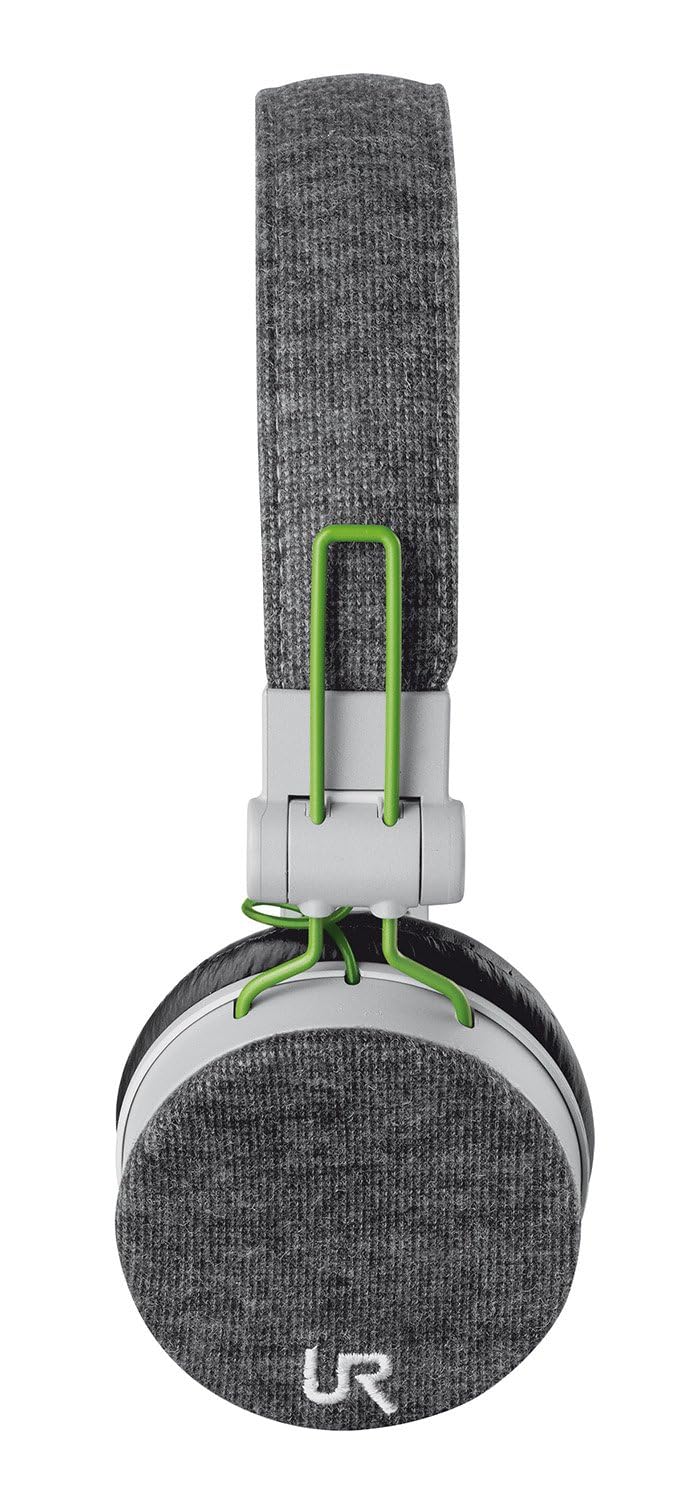 Trust Urban Fyber słuchawki nauszne stereo do smartfona i tabletu - szare/zielone