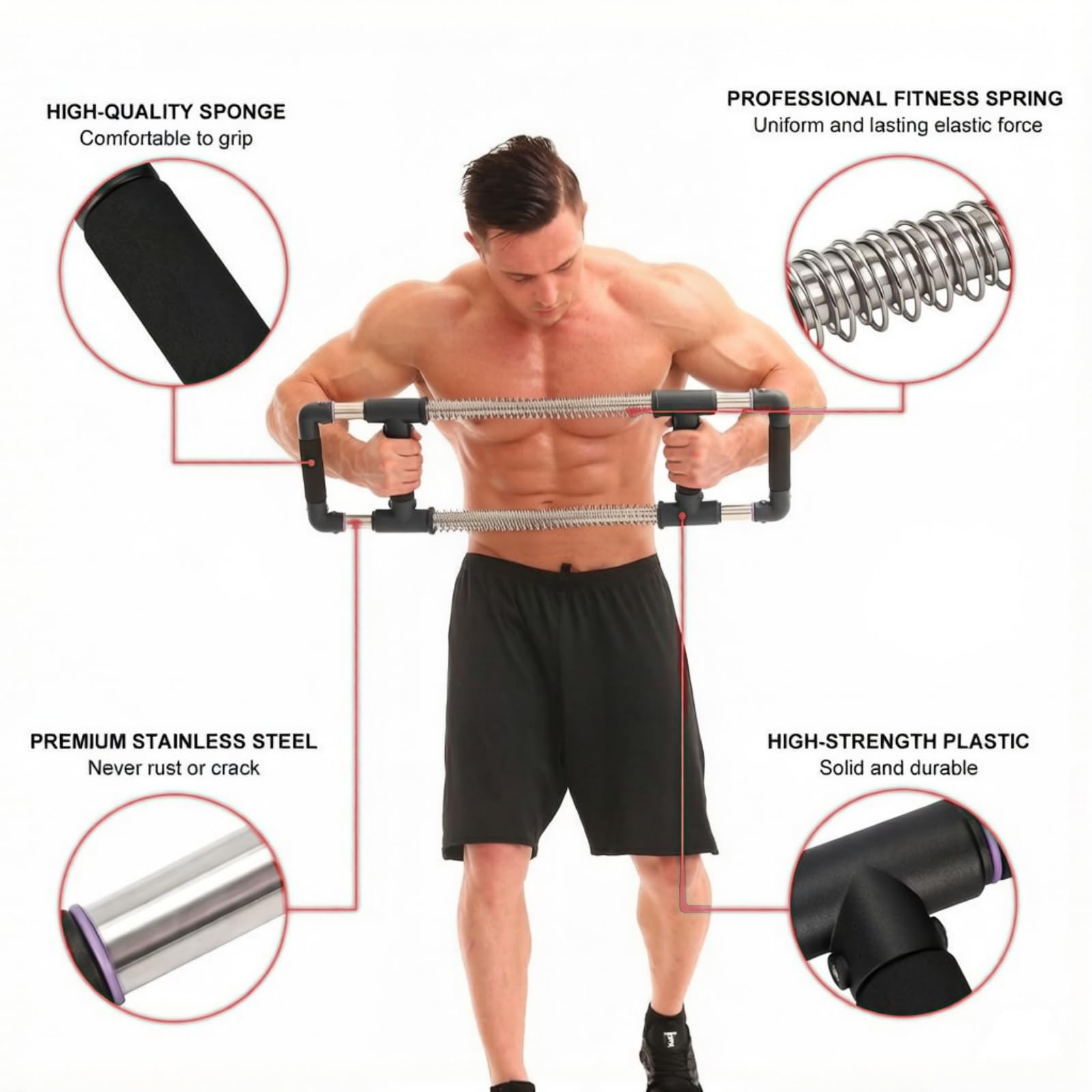 Amazon.co.jp: GOFITNESS プッシュダウンバーマシン - 自宅でのワーク