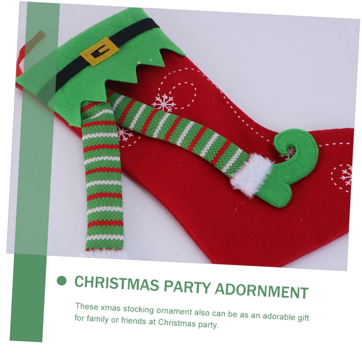 ABOOFAN 10stücke Weihnachtsstrümpfe Bunte Nikolaussocken Zur Dekoration Für Weihnachtsbaum Und Kamin Für Und Süßigkeiten Und Langlebig