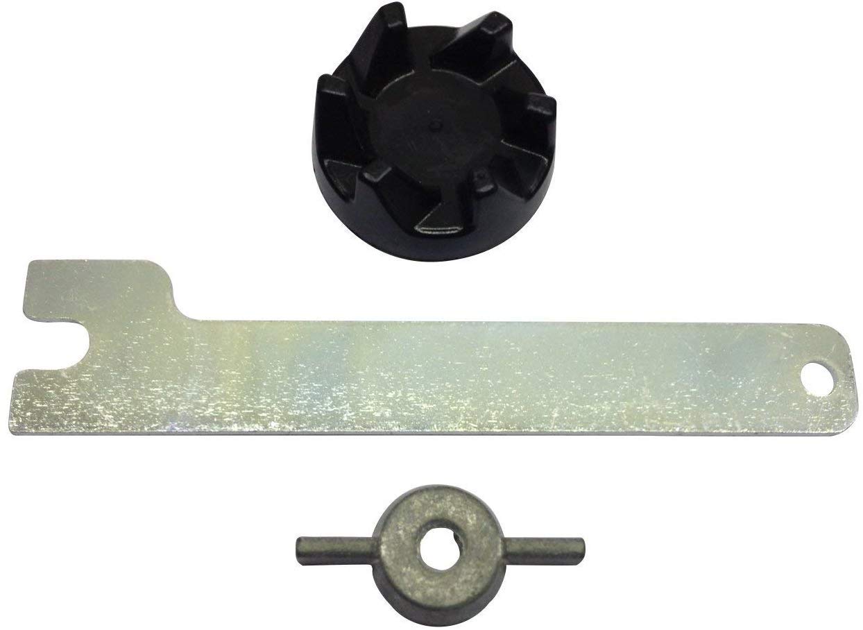 LKS Blender Coupler SA9704230, Removal Tool and A Wingnut. Fits Kitcheniad Models Starting 5KSB3, KSB3, KSB5, 5KSB52 and 5KSB5.