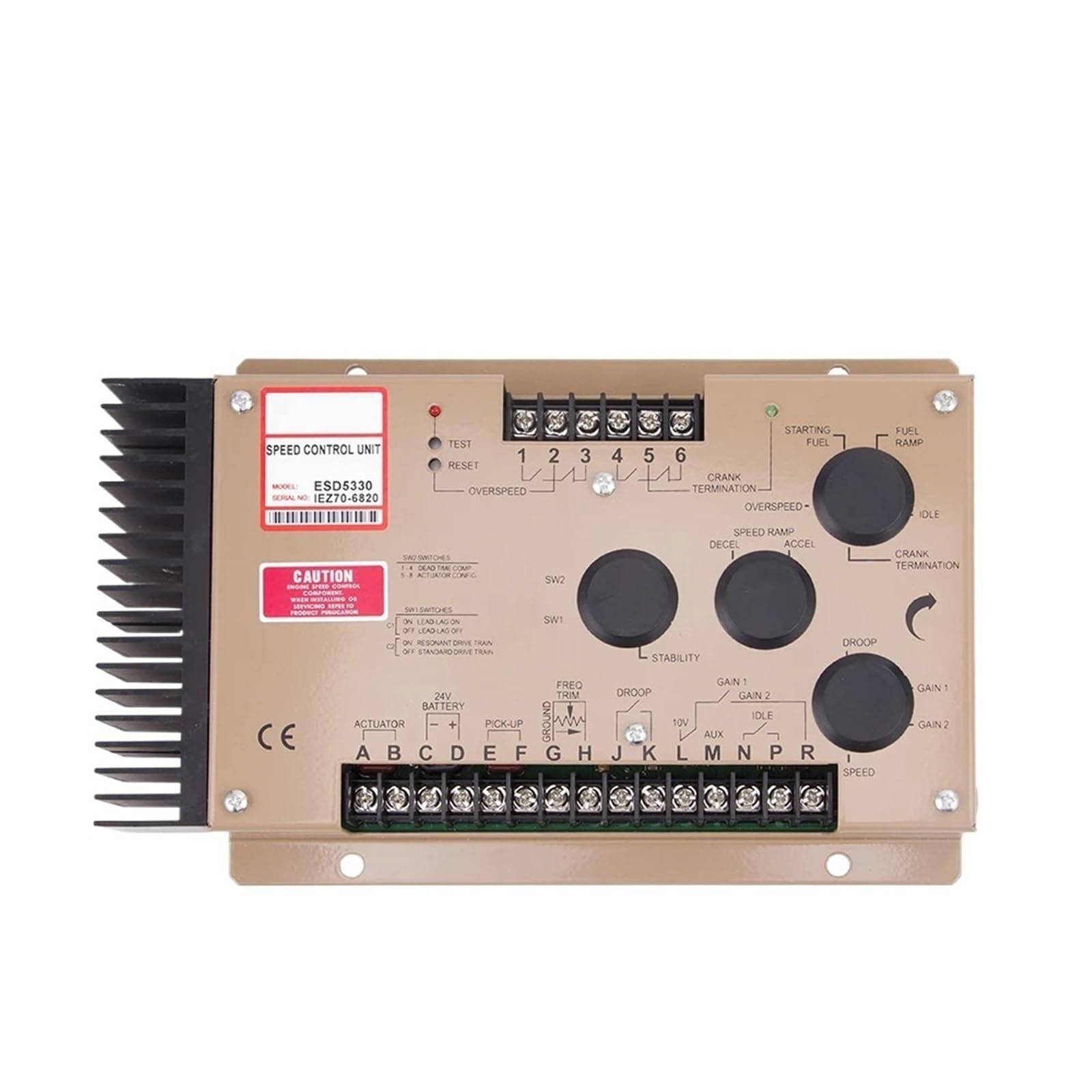 Regolatore ESD5330 del regolatore di velocità ESD5330 dell'unità di controllo della velocità di Onderdelen del generatore