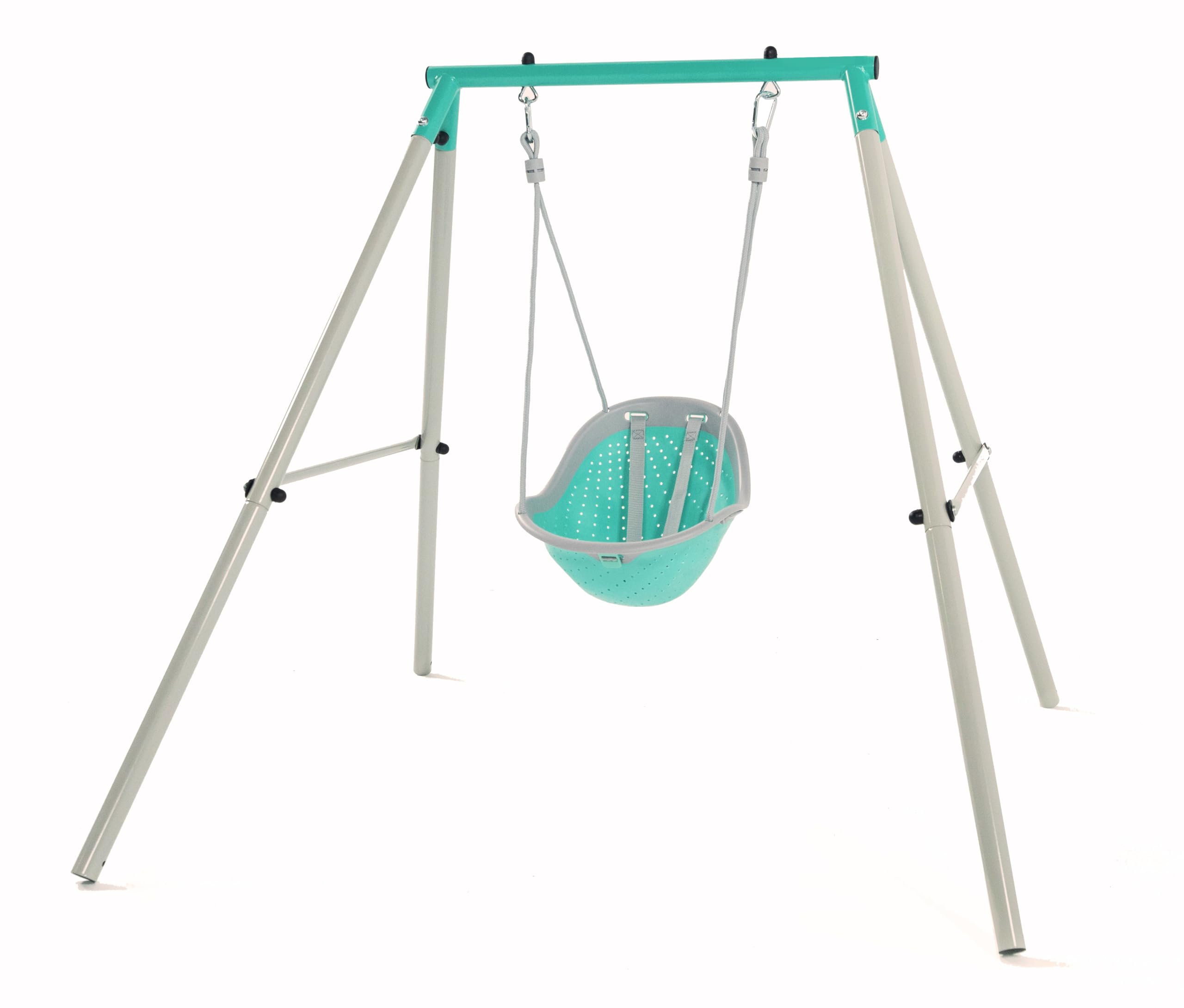 Zero Gravity Nebula Baby Swing Set in Aqua