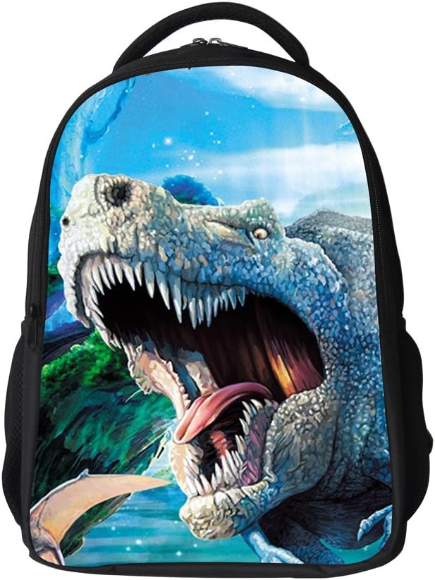 Boy's School Bag Dinosaur Printing Waterproof Backpack Bookbag (Dinosaur 2)