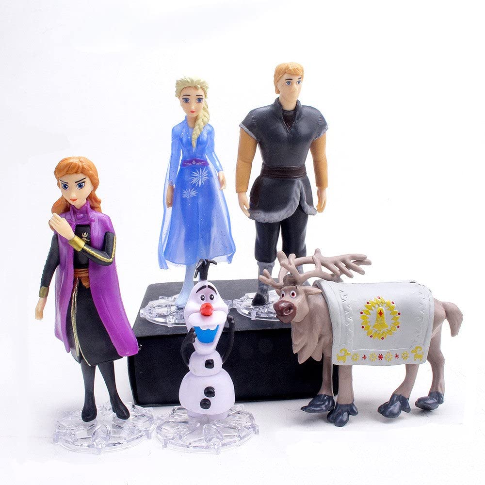 BOENJOY Gifts - Princess Frozen Action Figures Set of 5 | Collectible| Frozen Figure Set | Small Gift for Children | Needs to be Assembled | No Box | 12 cms (B0B2Q1PX5Z) Amazon Price History, Amazon Price Tracker