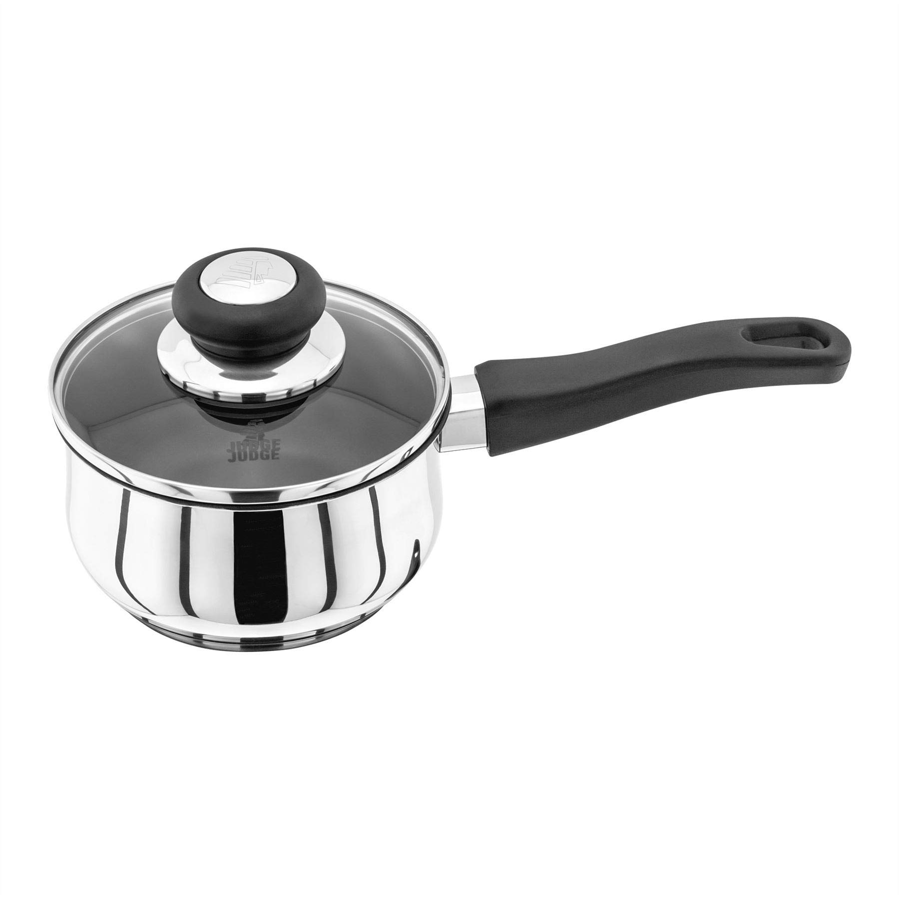 Judge Vista Saucepan - 20cm - 2.1L - Non-Stick - Silver - Stainless Steel