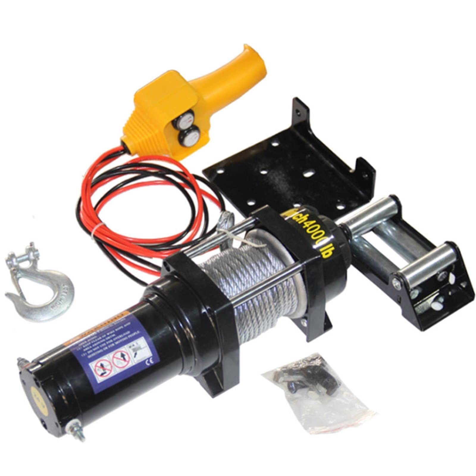 Wyciągarka Samochodowa Elektryczna 12V24V, Wyciągarka Samochodowa, Pojazd Terenowy, Elektryczna Wyciągarka, Wciągnik, 3500Lb, 12V