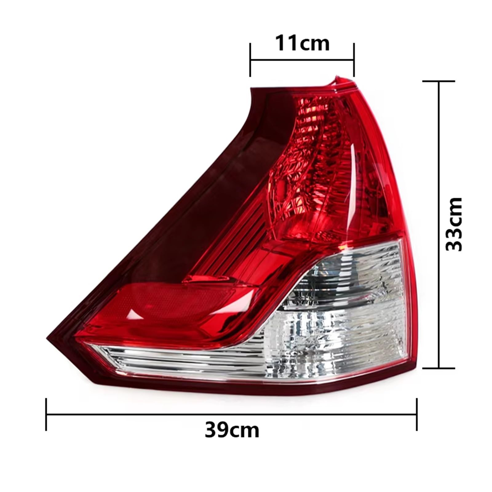 Lampada Freno per CRV 2012-2016 Auto Fanale Posteriore Lampada Arresto Freno Rosso Siganl Parcheggio Retromarcia Senza Lampadina Fanale Posteriore Auto(Left 2015-2016)