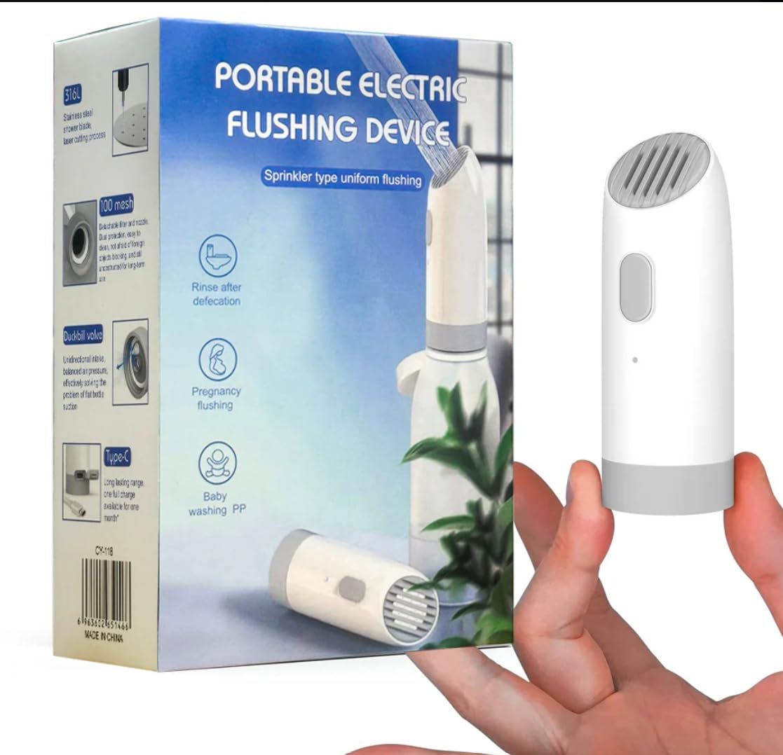 Portable Electric Flushing Device, Sprinkler Type Uniform Flushing