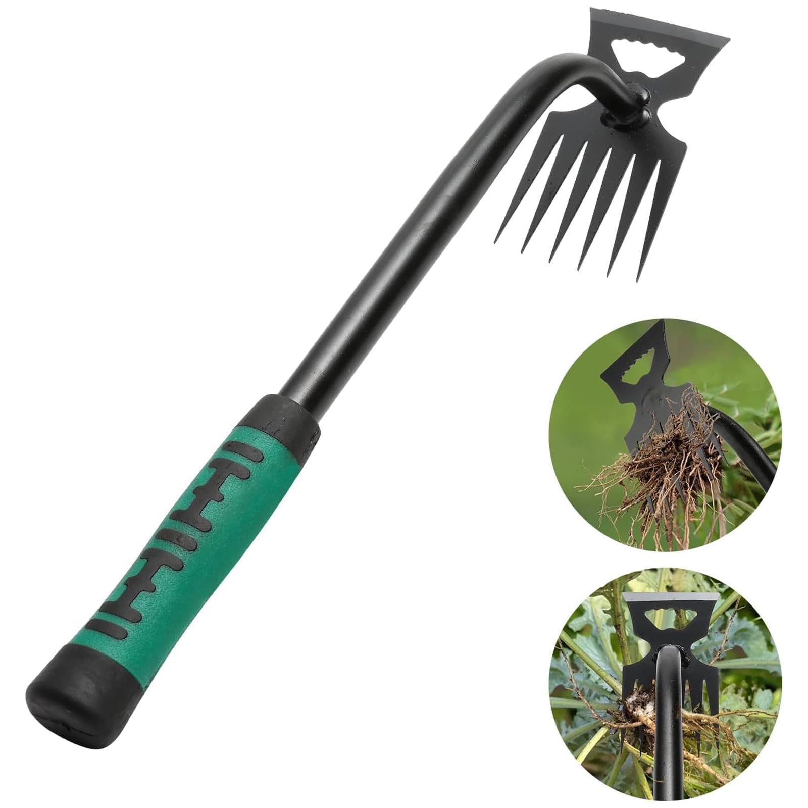 Estirpatore Erbacce Manuale 30cm, Sarchiatore Manuale Manico Lungo