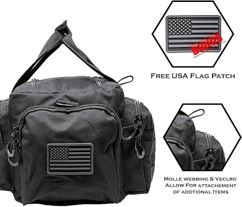 Miniatura 2 de Exos Bolsa táctica de rango  Bolsa de rango de tamaño mediano para disparar  Estuche de pistola para pistolas, bolsa de munición, bolsa de rango