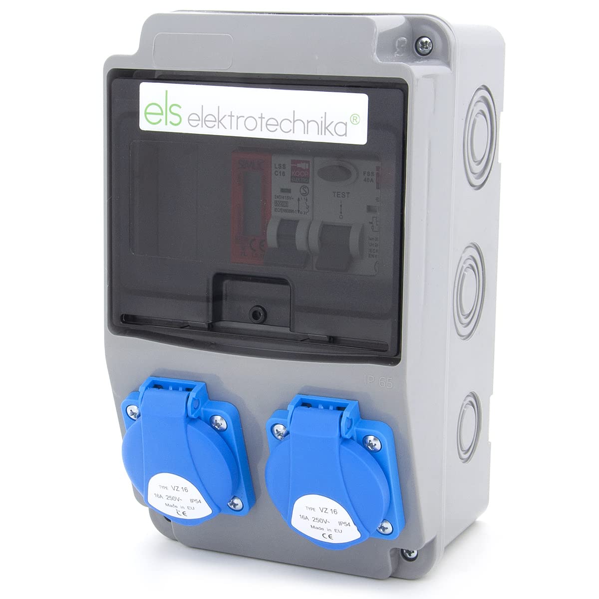 Distributore Di Corrente CEE 230 V 2 X 16 A 1 X 32 A Piccolo - Foto 5