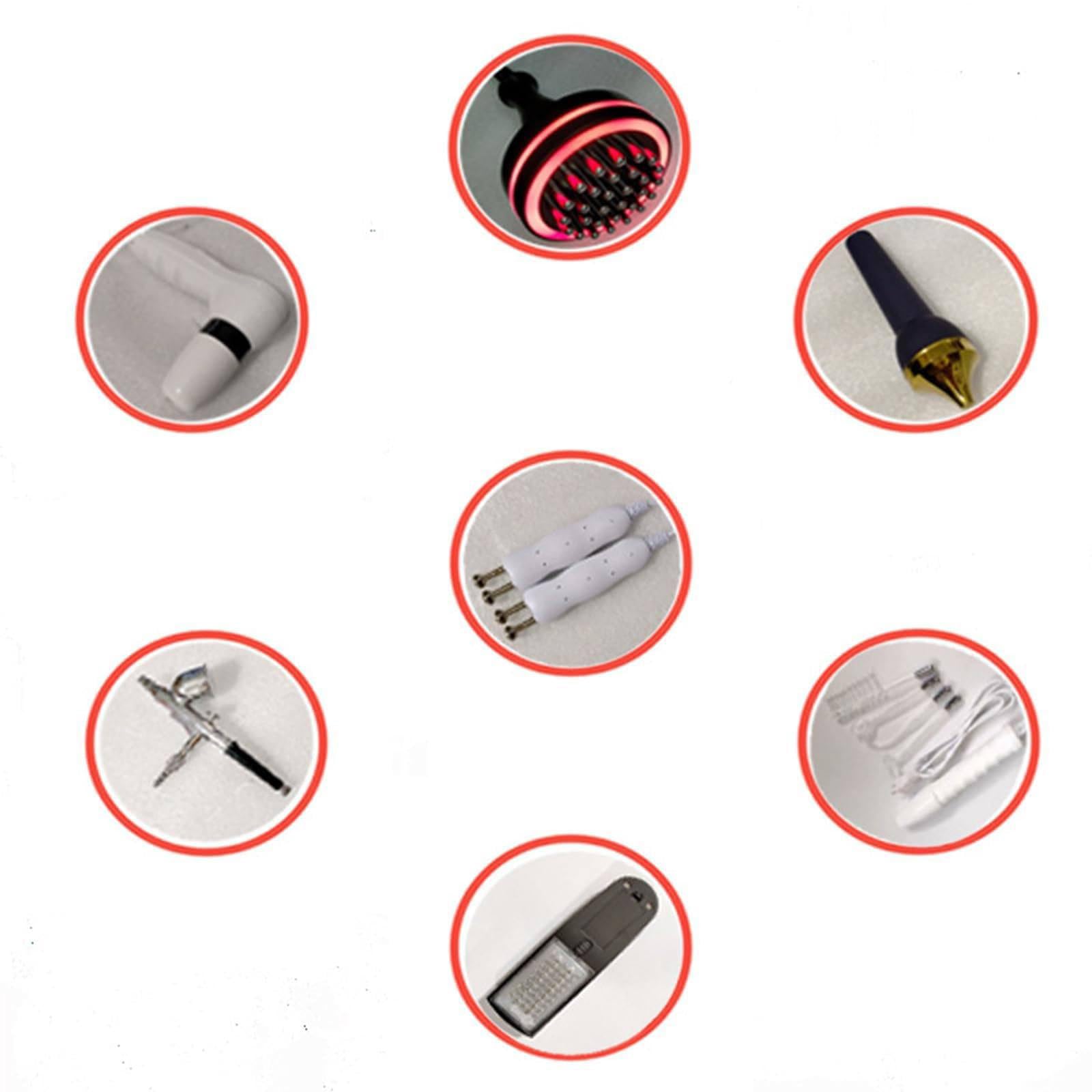 Analyseur De Cheveux De Diagnostic De Peau, Analyseur De Détecteur De Cuir Chevelu, Testeur D'analyseur D'humidité D'huile De Follicule Pileux De Cuir Chevelu pour La Maison