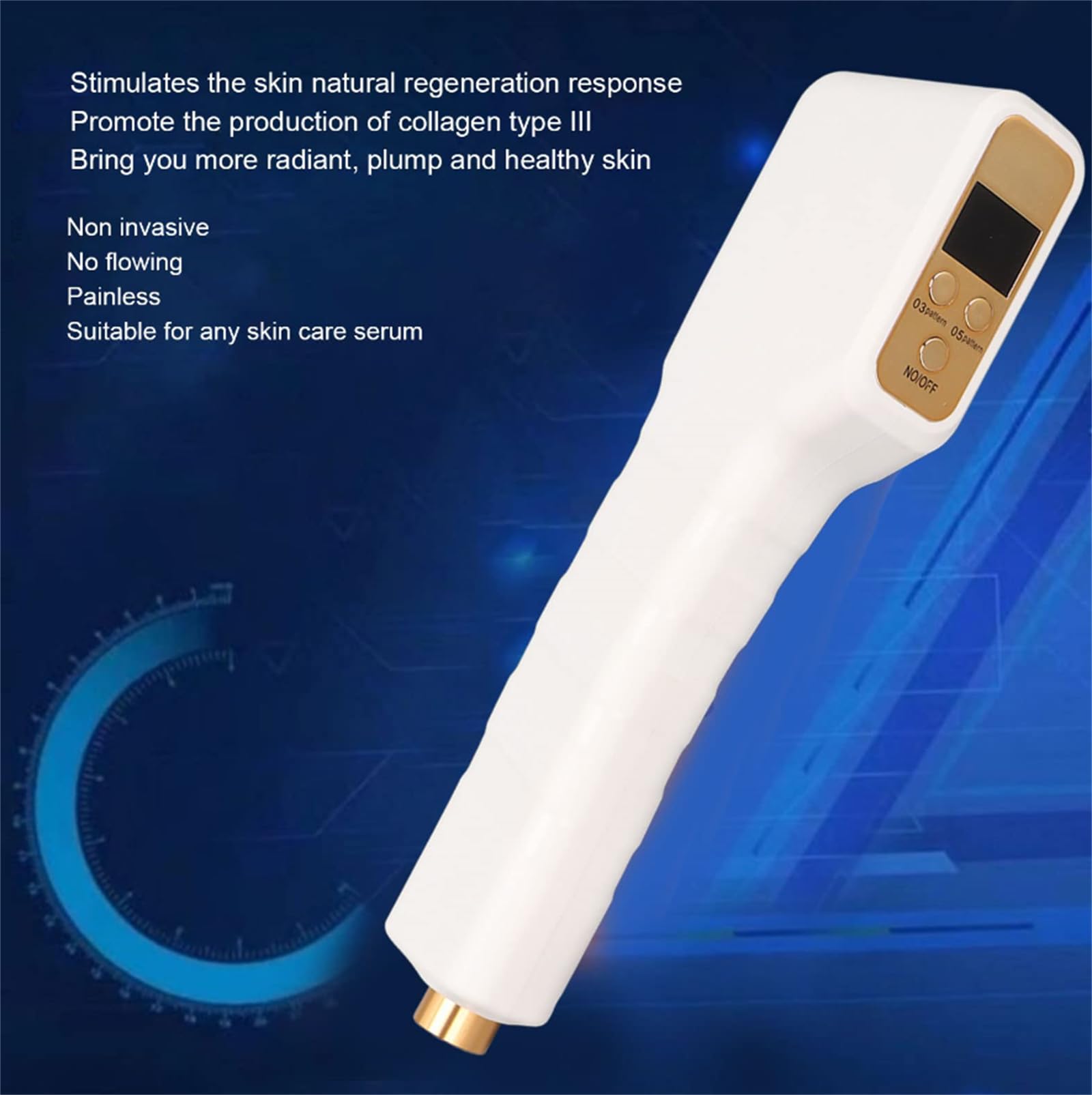 Mini Pluma De Inyección Hialurónica Dispositivo De Belleza De Inyección De Suero Facial Para Eliminación De Arrugas Para Mujeres Para El Cuidado De La Piel