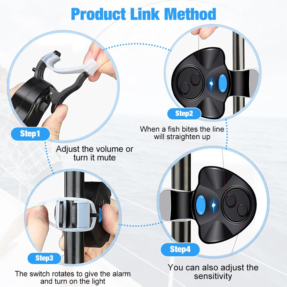 Allarme Indicatore Di Morso Di Pesca – Nextdealshop - Foto 8