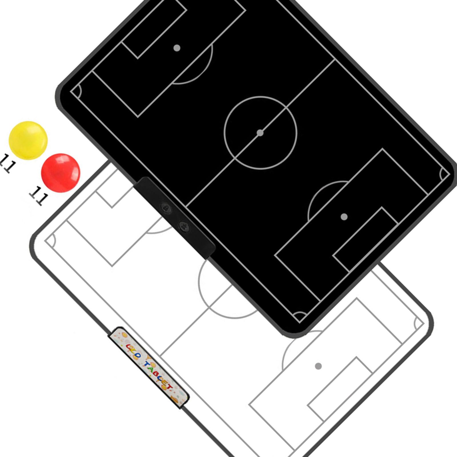 Generisch 16-Zoll Coaching Board aus Kunststoff, tragbares Design