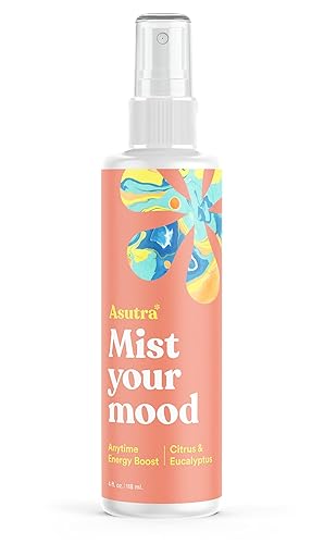 Premium Aromatherapy Mist, Combinación de aceites esenciales terapéuticos completamente naturales y orgánicos para animar, vigorizar y revitalizar,