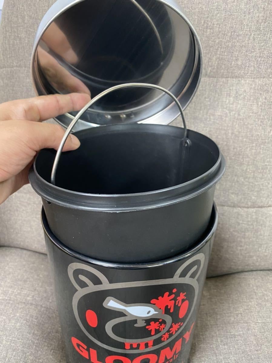 グルーミーゴミ箱 入グルーミーステンレスダストボックス2種セット