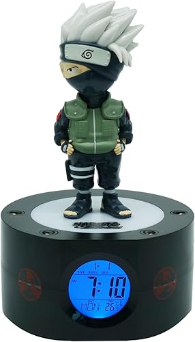 Naruto Shippuden despertador Luminoso Kakashi 7.1 in
