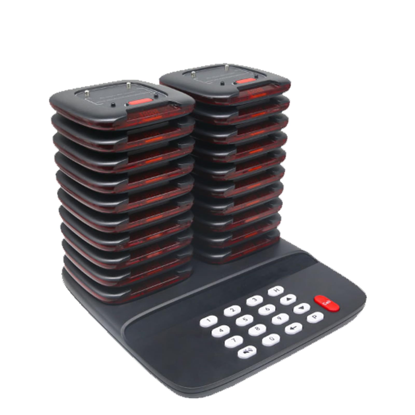 Téléavertisseur et buzzers de restaurant longue portée 2 km - 20 cps