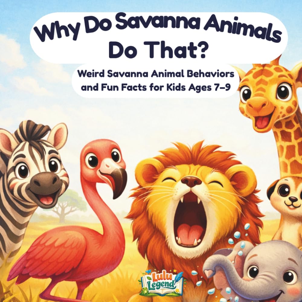 Why Do Savanna Animals Do That?: Weird Savanna Animal Behaviors and Fun Facts for Kids Ages 7–9 (Why Do Animals Do That?)