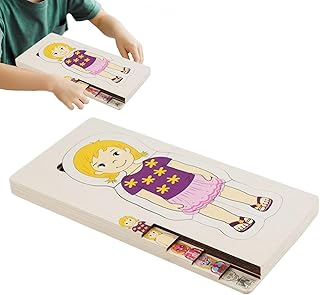 Comprar Duvcoywae del Cuerpo Humano para Niños,Puzzle Anatomía Cuerpo Humano en Madera para Niños | Actividades Educativas para Aula Escolar Hogar Viaje