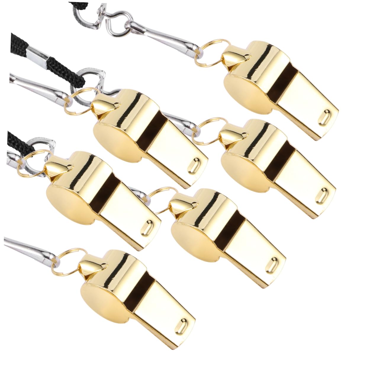 YARNOW 18 Pièces Sifflets Sifflet Fort Sifflet De Survie Sifflet d'urgence Fort Survivre en Métal