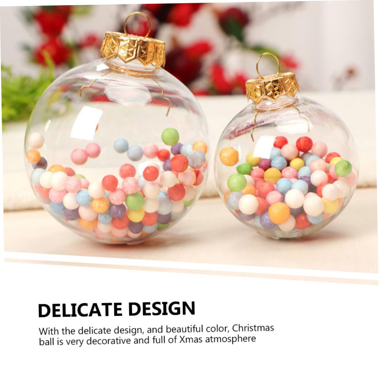12 Pièces Lot de Boules Décoratives de Noël à Suspendre pour Sapin de Noël Pendentifs Décoratifs pour Sapin