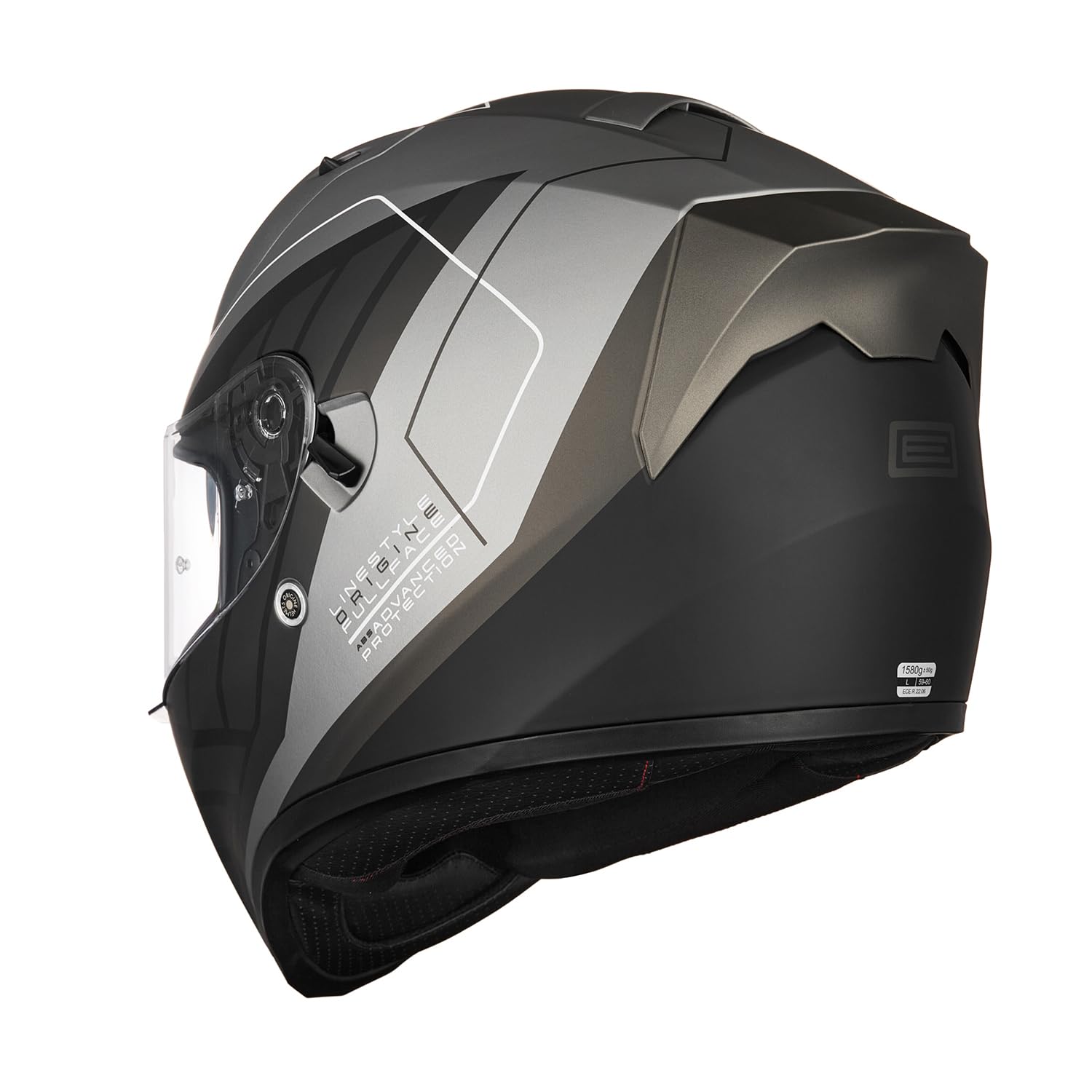 ORIGINE Casco Integrale per Moto da Strada con Doppia Visiera Omologato ECE2206
