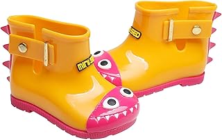 Zapatos de baño 23 niños pequeños niños bebé dinosaurio lluvia botas botines zapatos casuales zapatos niños