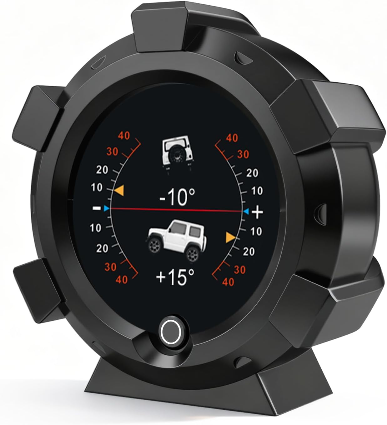 MR CARTOOL X95 GPS Speedometer, MPH Digital Car Inclinometer Level & Angle Slope Meter Gauge, Automotive Head Up Display Vehicle Replacement Multi Gauges for Off-Road Vehicle