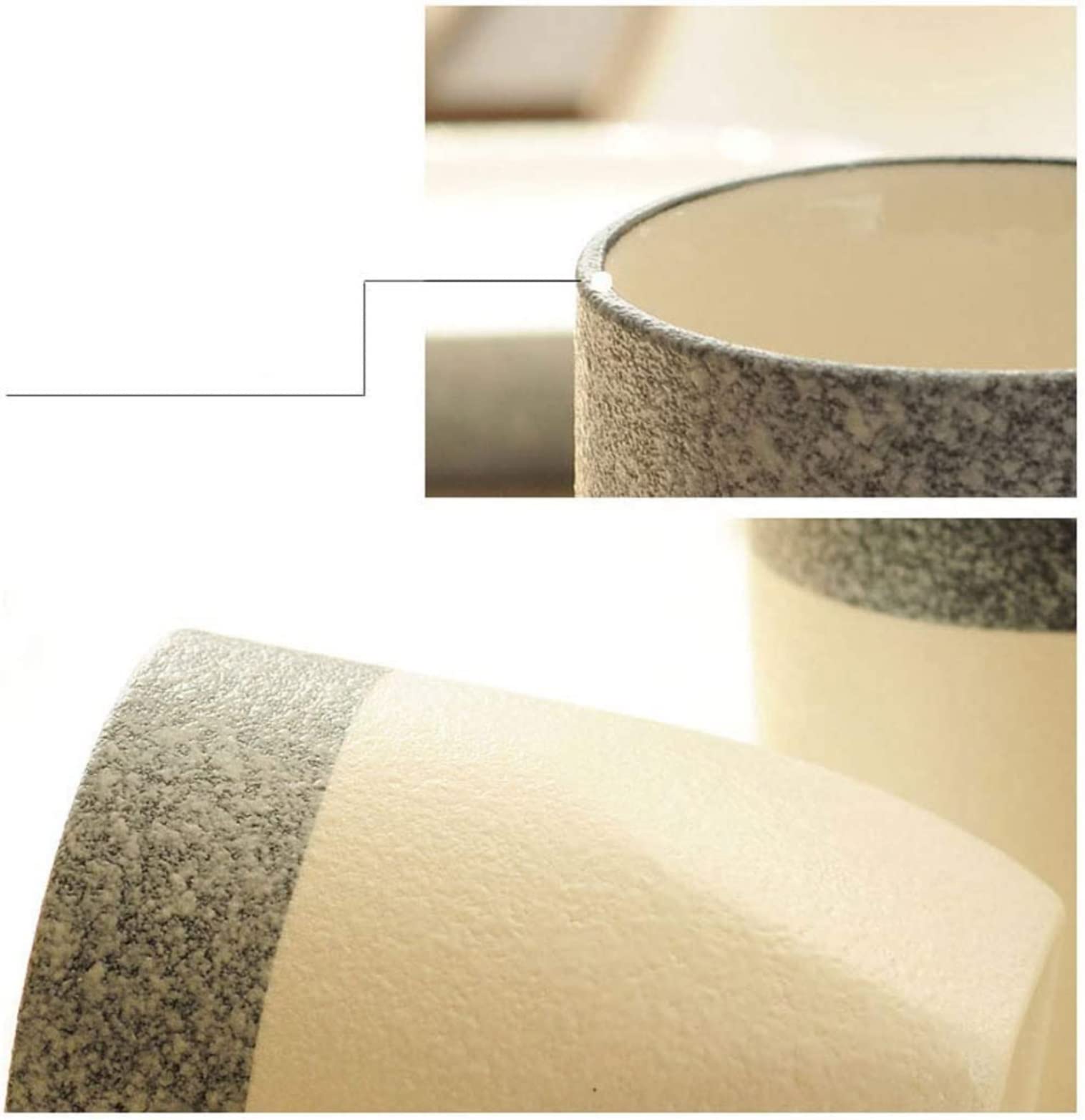Dozownik do balsamu, zestawy akcesoriów łazienkowych, dozownik, zestaw 4-częściowy, mydło lub mydła, ceramiczny domu, prezent na parapetówkę, mieszkanie(Red1)