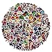YOUKU Pegatinas de Dibujos Animados de Marvel Cool The Avengers, Pegatina Impermeable para Equipaje, monopatín, Guitarra, portátil, Stikers, Juguete para Chico, 50 Uds.