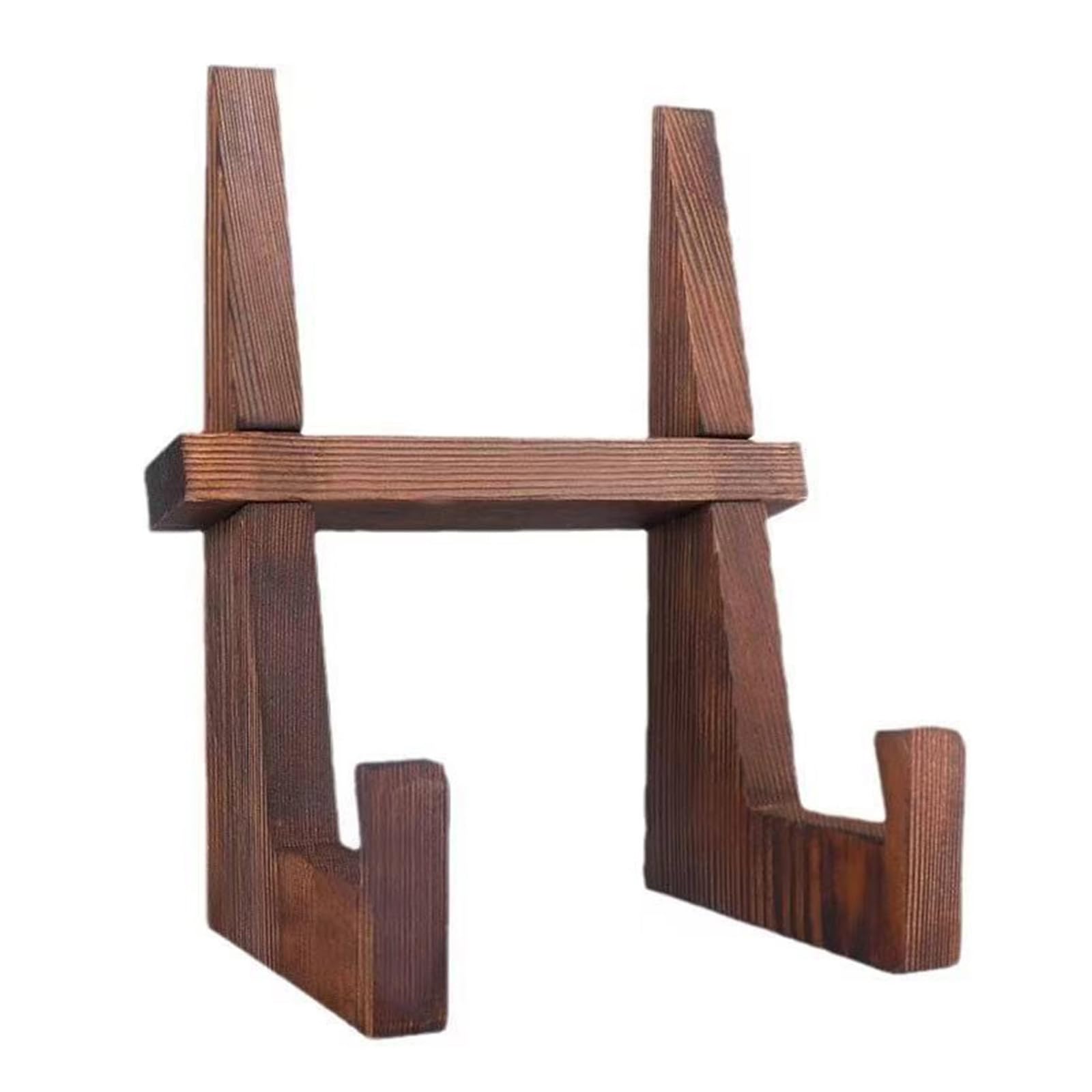 GTYLF Wood Display Easel Sturdy Wood Plates Holders Easel for Displaying Pictures Books and Decorative Items Decorative Plates Holders