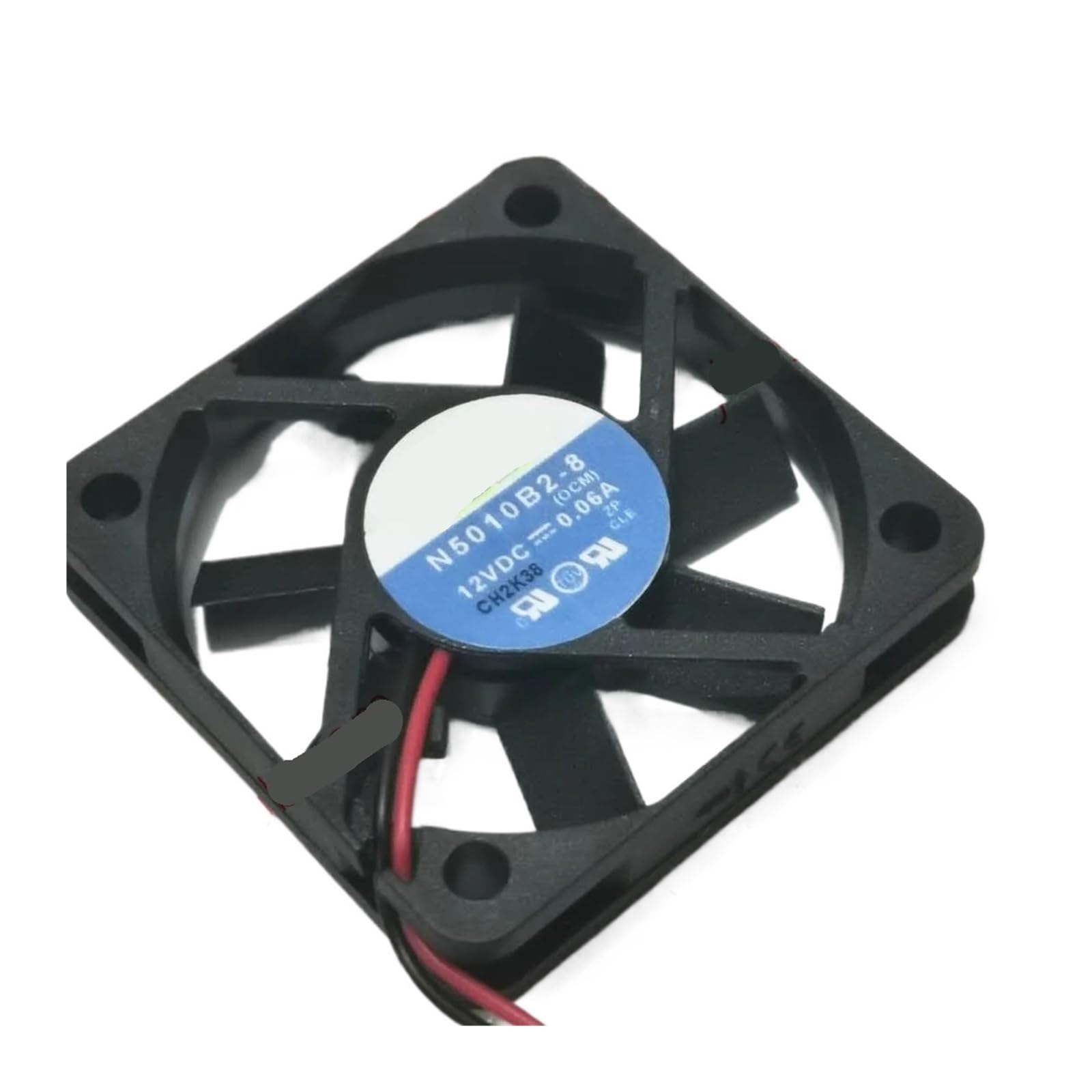 TPKMVGAP N5010B2-8 DC 12V 0.06A 50x50x10mm 2-Wire Server Cooling Fan