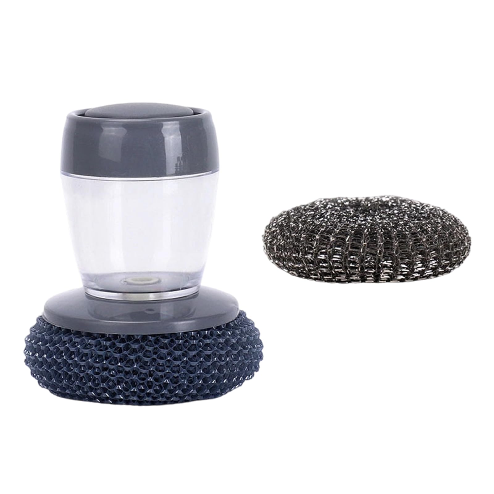 Ergonomic Automatic Soap Dispenser Scrubber Perfect for Daily Cleaning of Cookware and Tableware Kitchen Scrubber Refillable