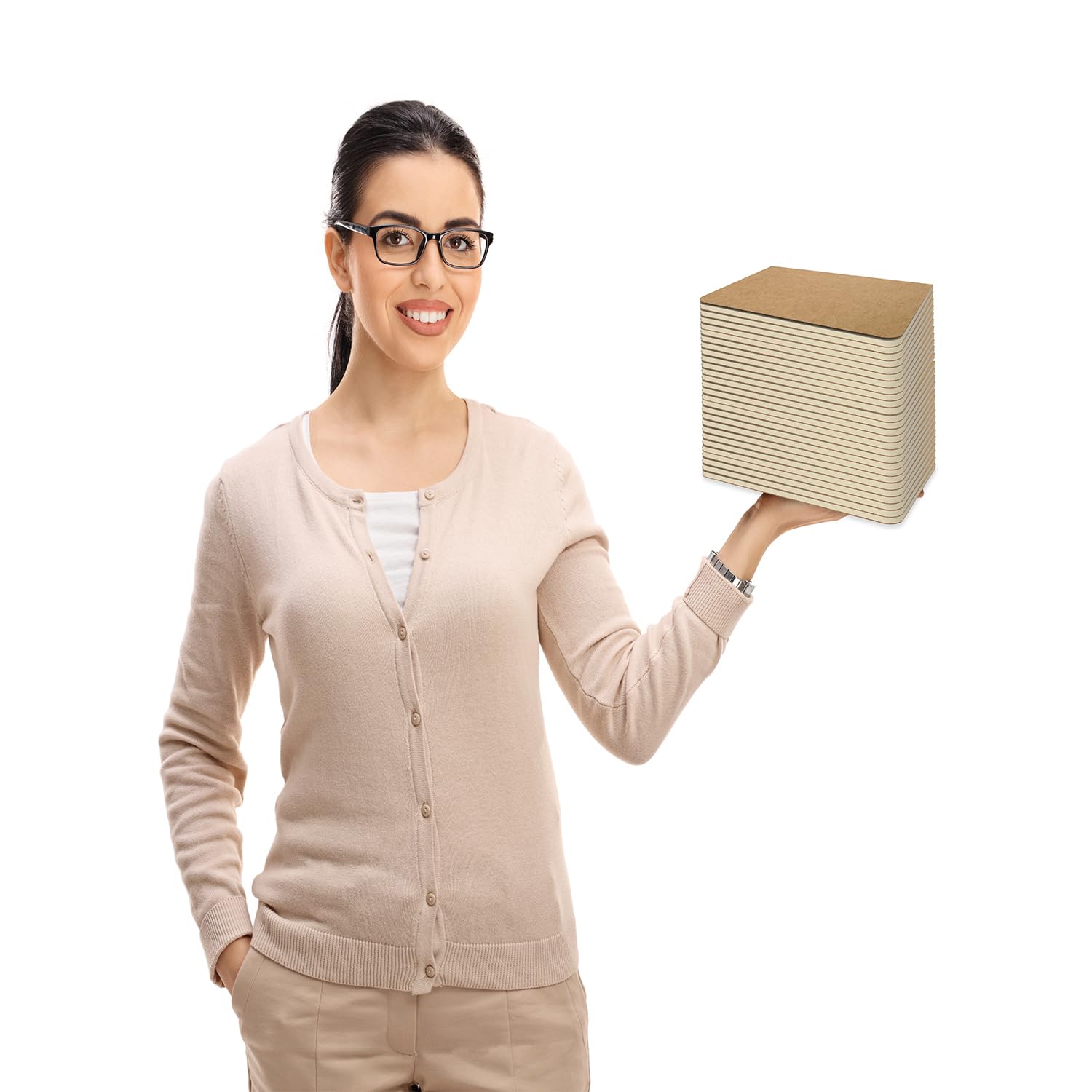 WANBAO 30 Pcs A5 Kraft Paper Notebooks Journal Softcover Notebooks Bulk 5.5 Inch x 8.3 Inch Lined 60 Pages 30 Sheets, Travel Journal Set, for Travelers, Office Supplies - Image 4