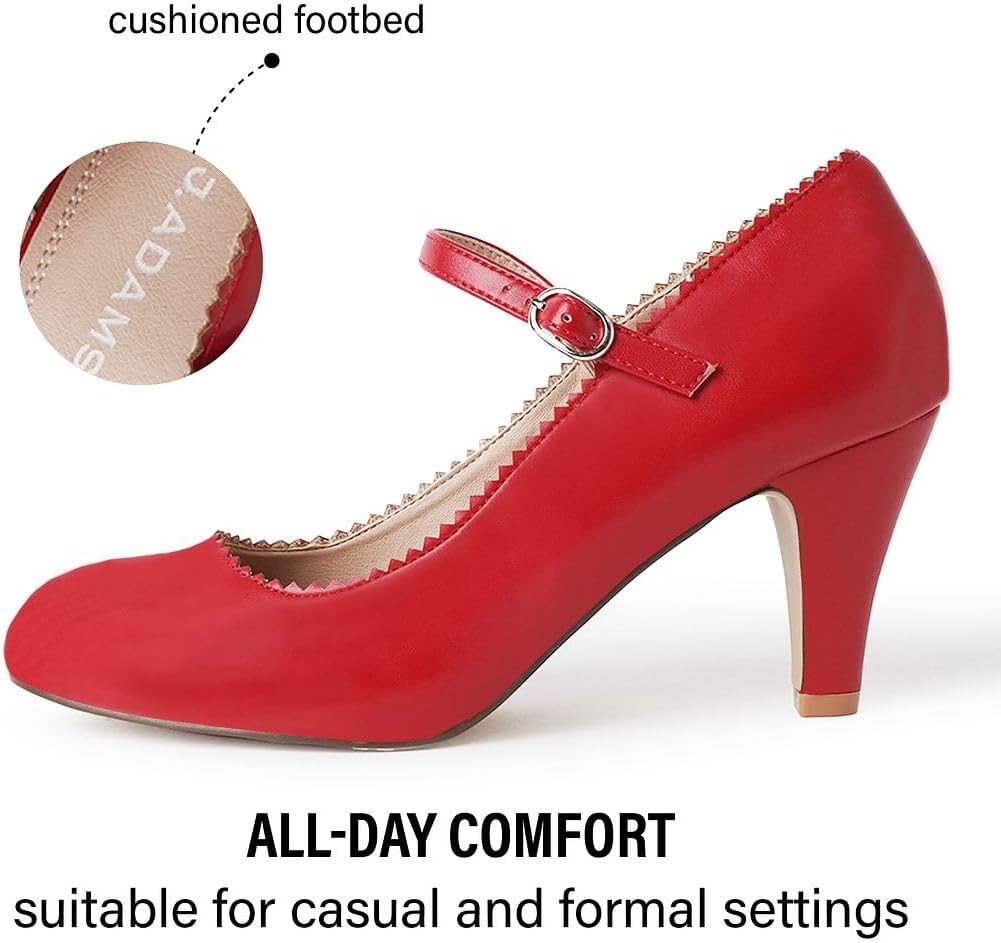 J. Adams Honey Mary Jane Women's Oxford Pumps