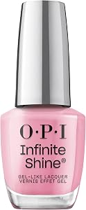 OPI Infinite Shine Long-Wear Bright Crème Finish Opaque Pink Nail Polish, Up to 11 days of wear & Gel-Like Shine, Flamingo Your Own Way, 0.5 fl oz