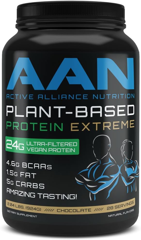 AAN Plant-Based Protein Extreme 2 lbs 28 Servings (Chocolate)