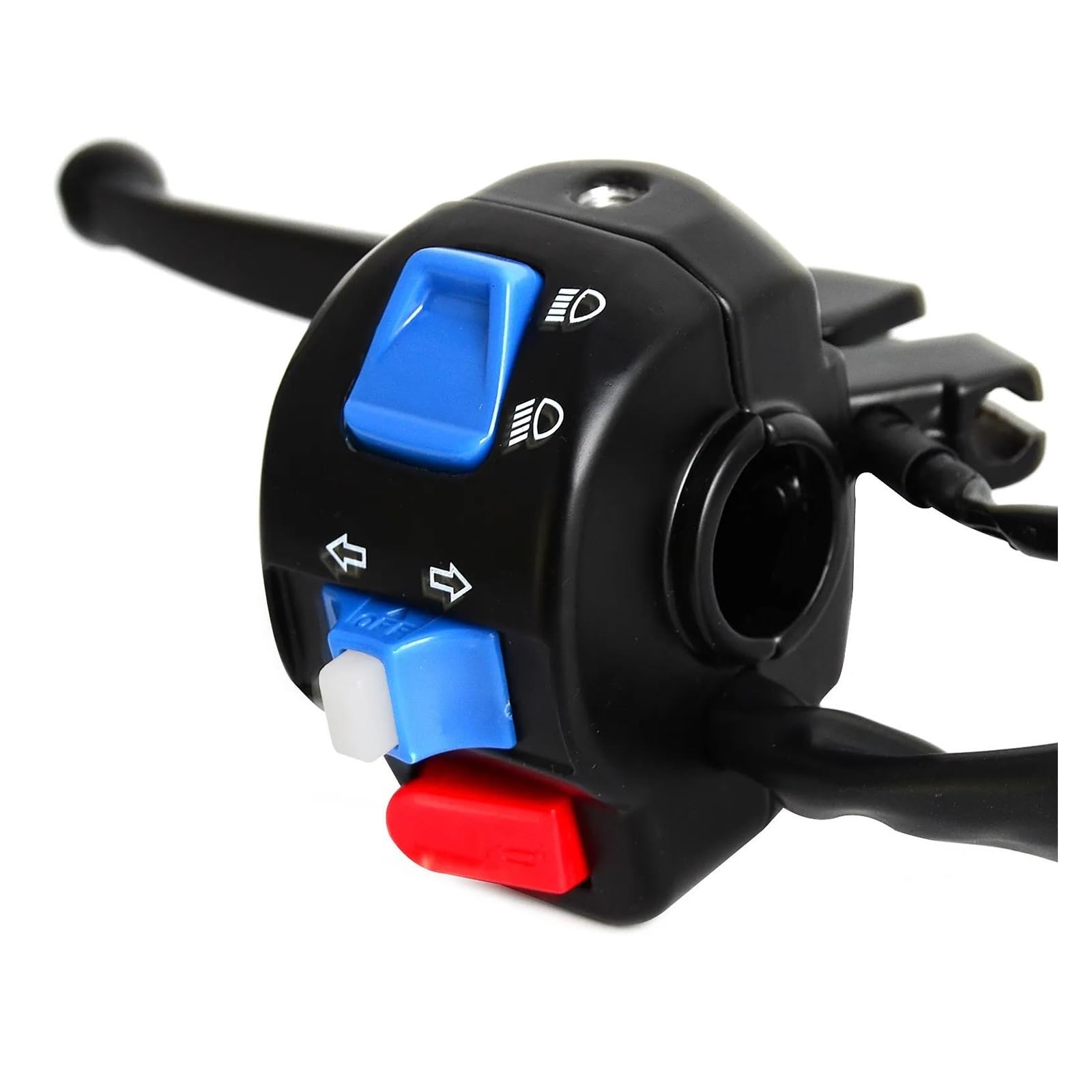 Interruttore Manubrio Moto 22mm 1 Coppia, Pulsanti Clacson E Frecce Per Gy6 50cc 125cc 150cc, Controllo Luci On/Off