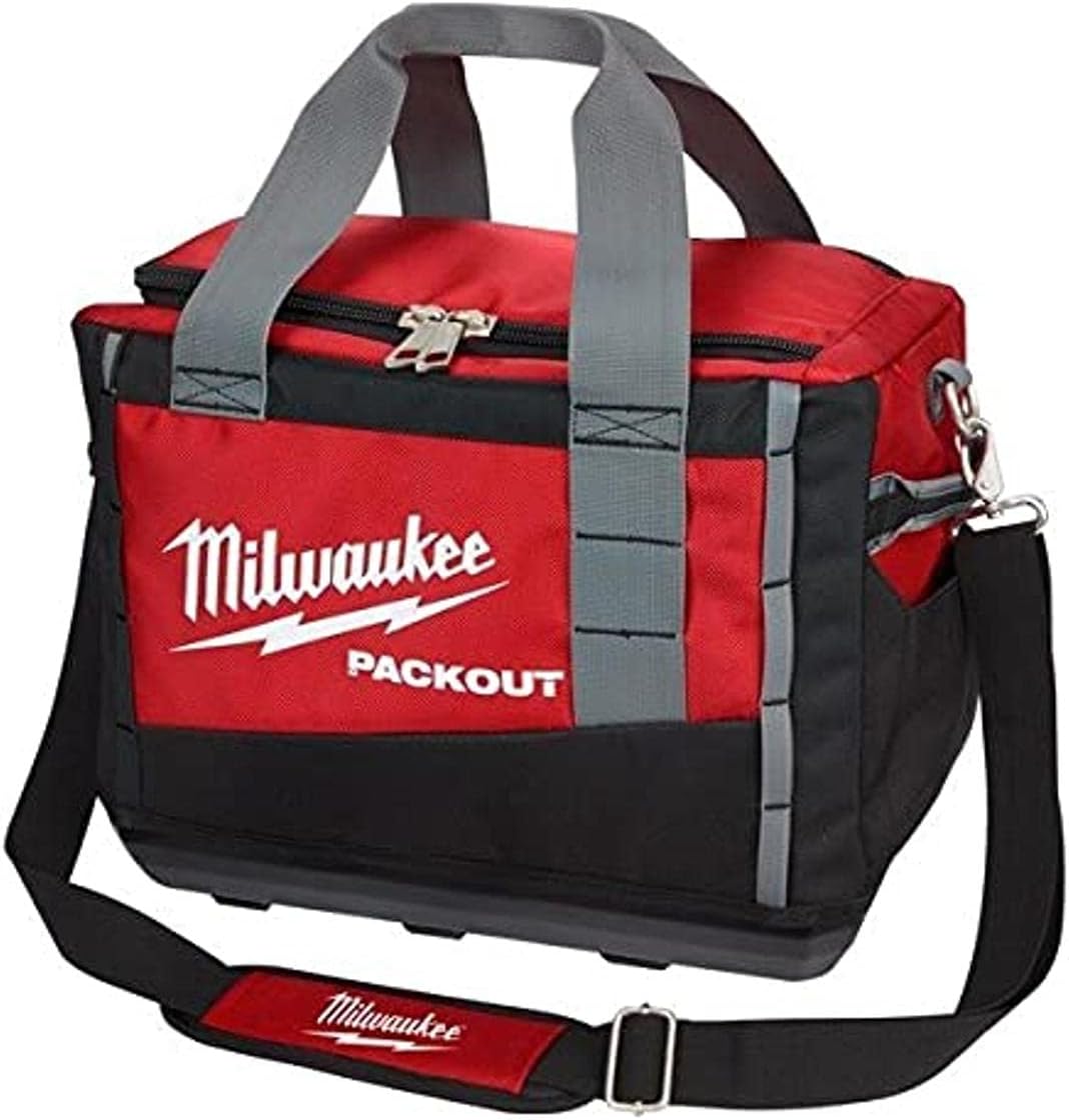 Milwaukee Bag 23x12x12nch Heavy Duty Canvas Tool Bag 6 Pocket : Amazon ...