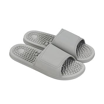 Zhangxi Acupr ure Massage Slipper Foot Massager Jade Stone Acupoint Massage Slippers Shoes Reflexology ls for Men Women