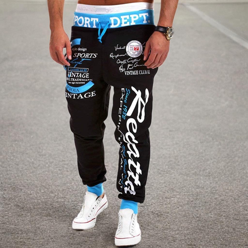 COTTORY Men's Hiphop Dance Jogger Sweatpants Trousers - Image 2