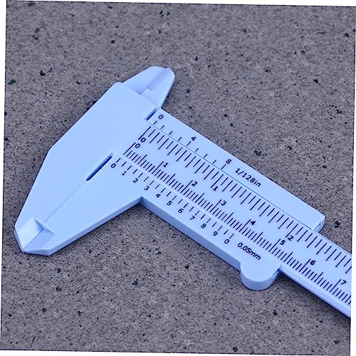 Mini calibrador de plástico ligero para medidas internas, externas y de profundidad miniatura 3