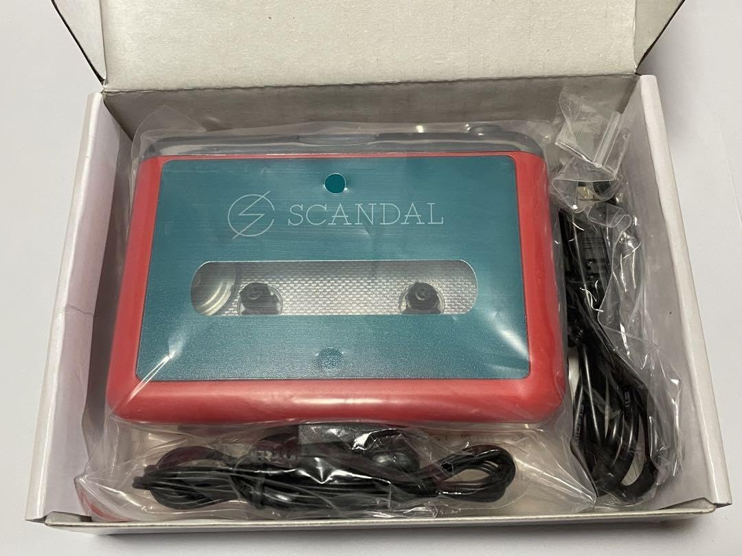 SCANDAL ポータブルカセットプレイヤー 【公式通販】