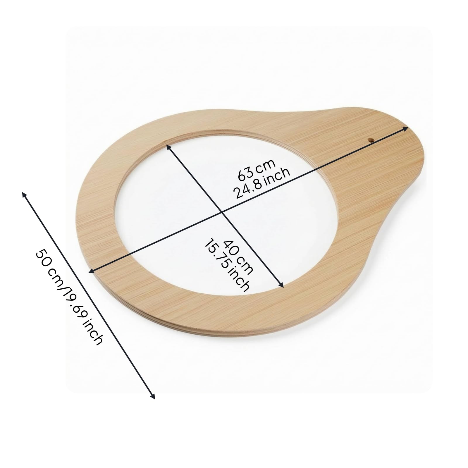 Vorgebohrt Kapselhalterung, 40 cm