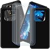 Black Silicone Cover for CongJiaLingXi 2 Pack for Ulefone RugOne Xever 7 Pro 6.67 4 Pack HD Tempered Glass