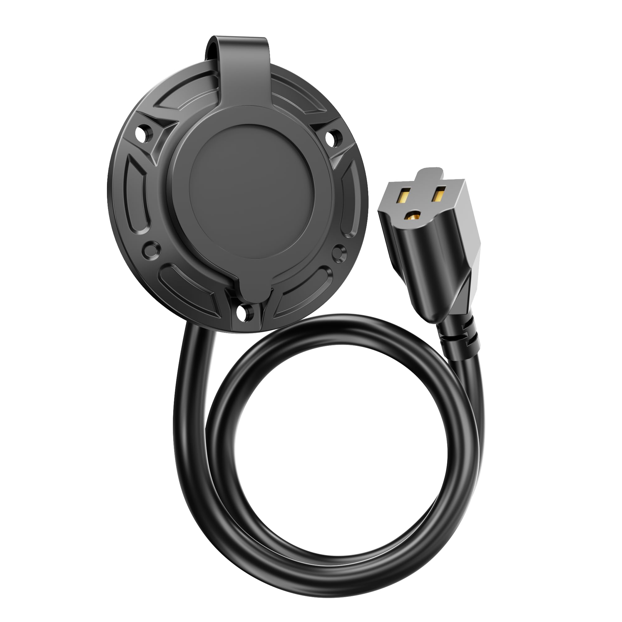 Noco Plug Port Outdoo Extension Cod,15A,125V AC Shoe Powe Plug Shore ...