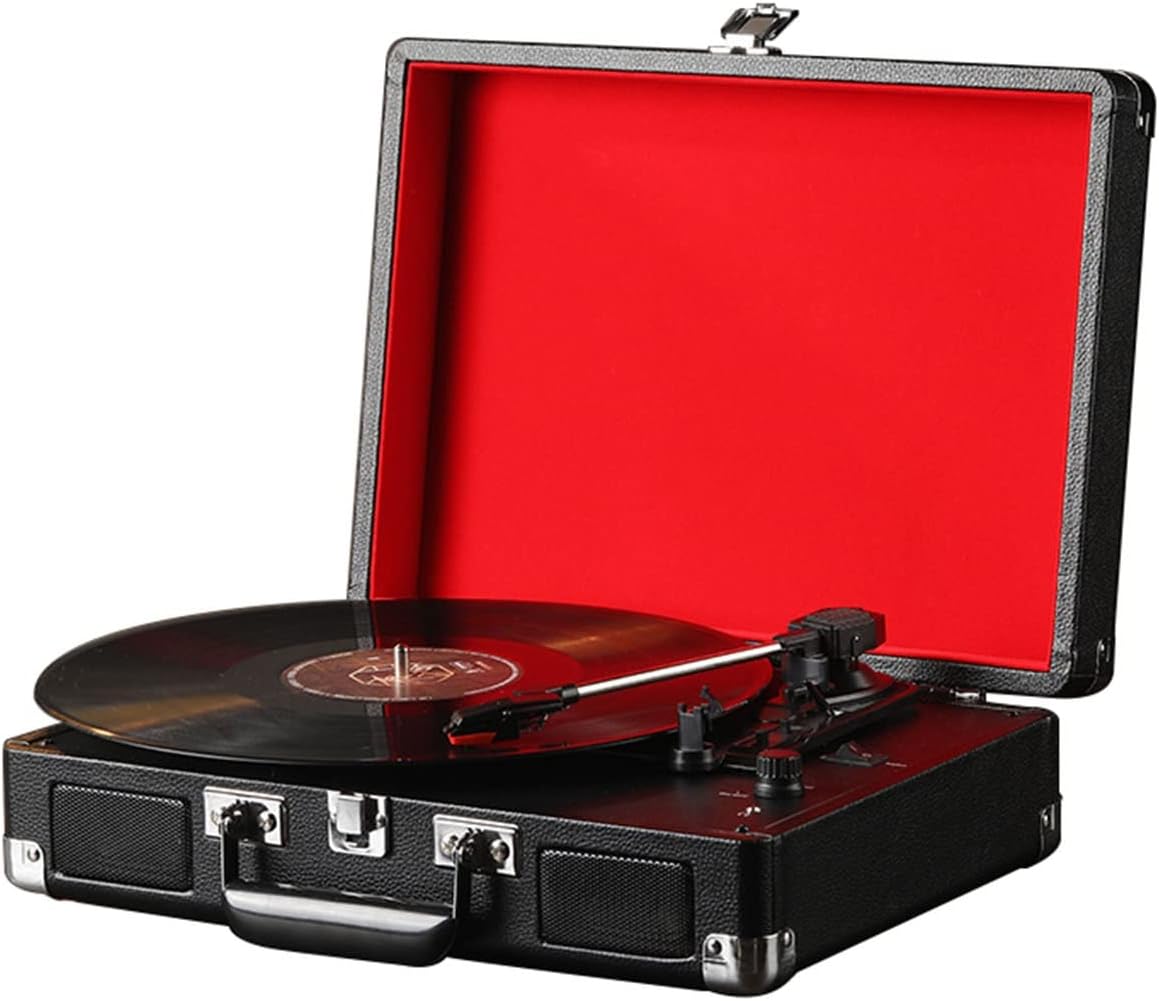 Reproductor de Discos de Vinilo Reproductor de Discos de Maleta ...
